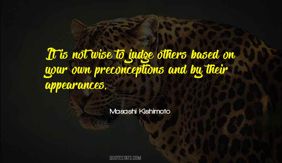 Not Judge Others Quotes #968448