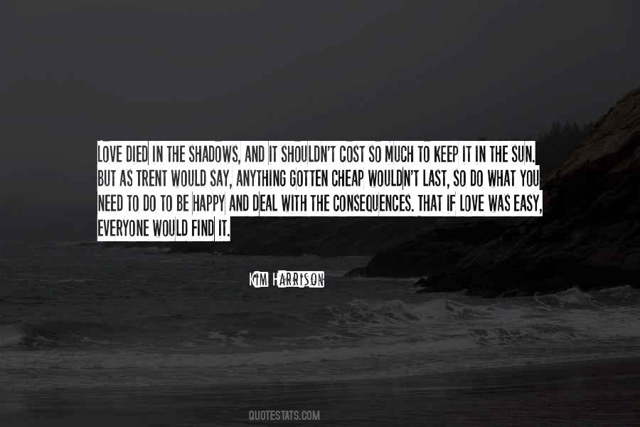 Love Is Cheap Quotes #1194111