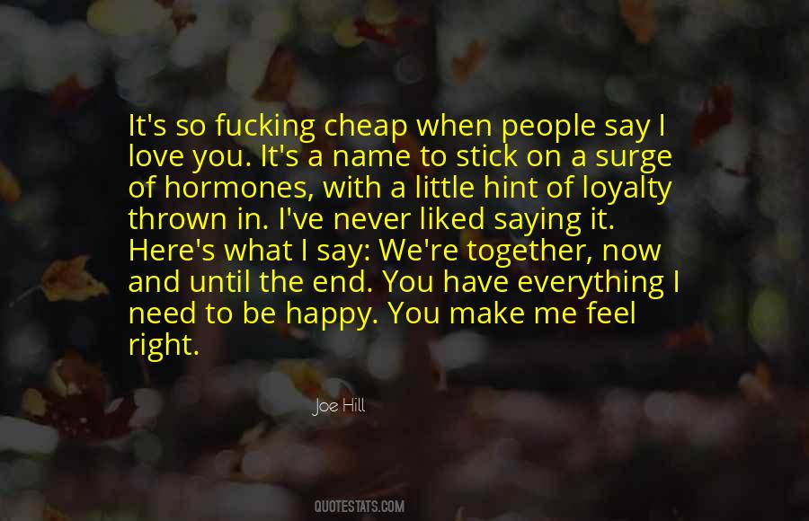Love Is Cheap Quotes #1293694