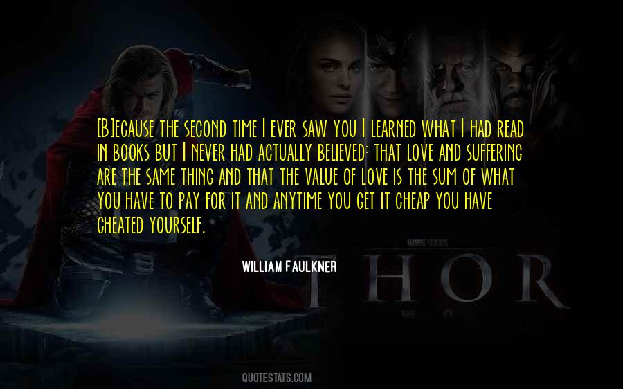 Love Is Cheap Quotes #1839108
