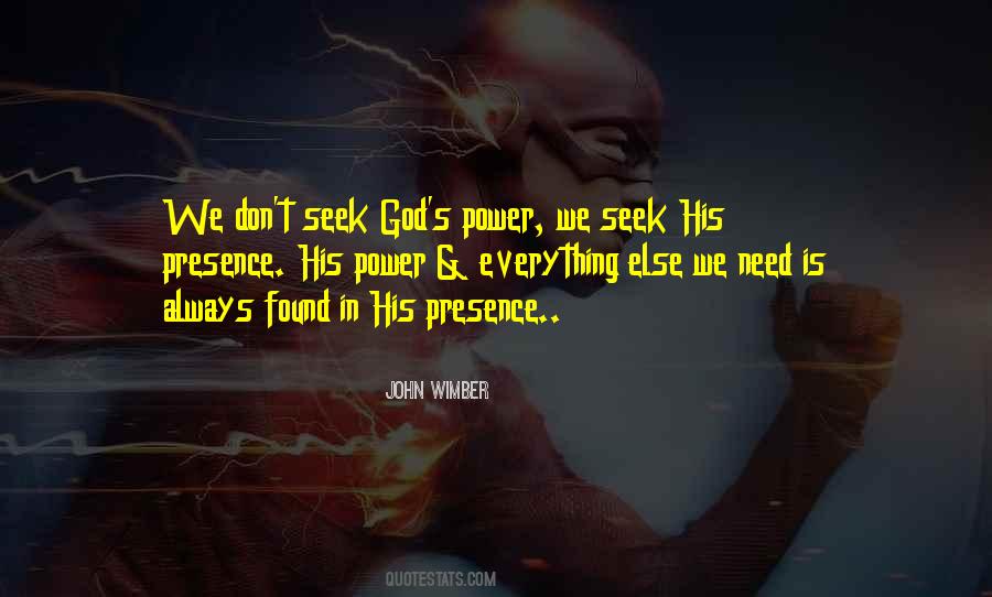 Don't Seek Quotes #1403537