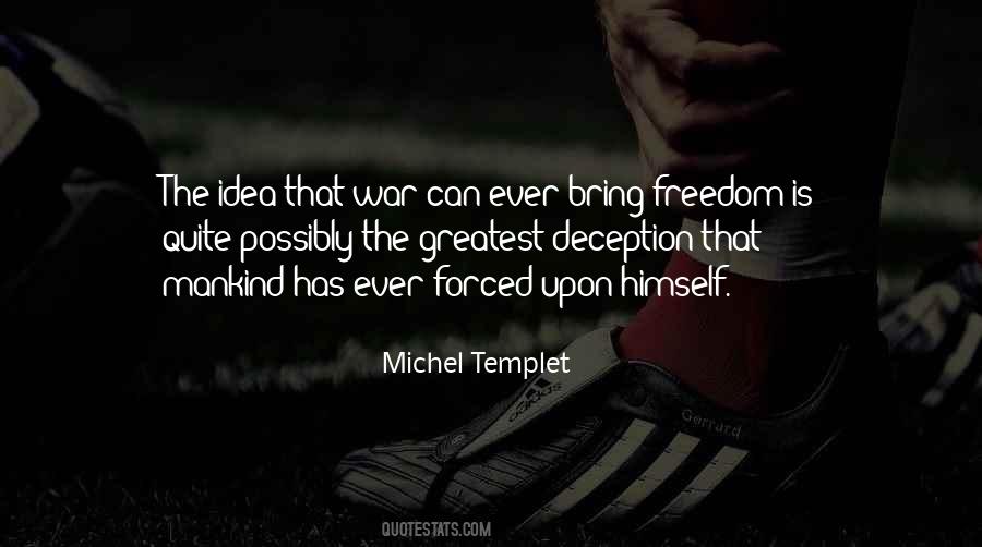 War Deception Quotes #1709249