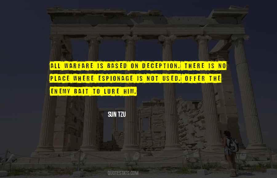 War Deception Quotes #378556
