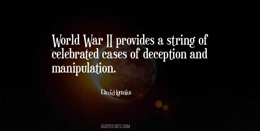 War Deception Quotes #556245