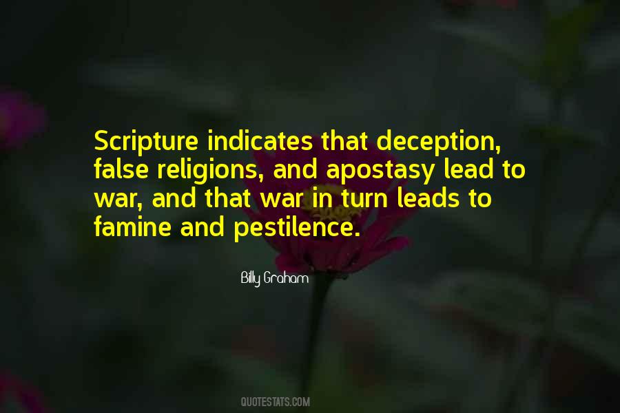 War Deception Quotes #5750