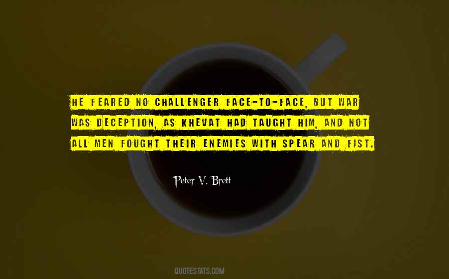 War Deception Quotes #896430