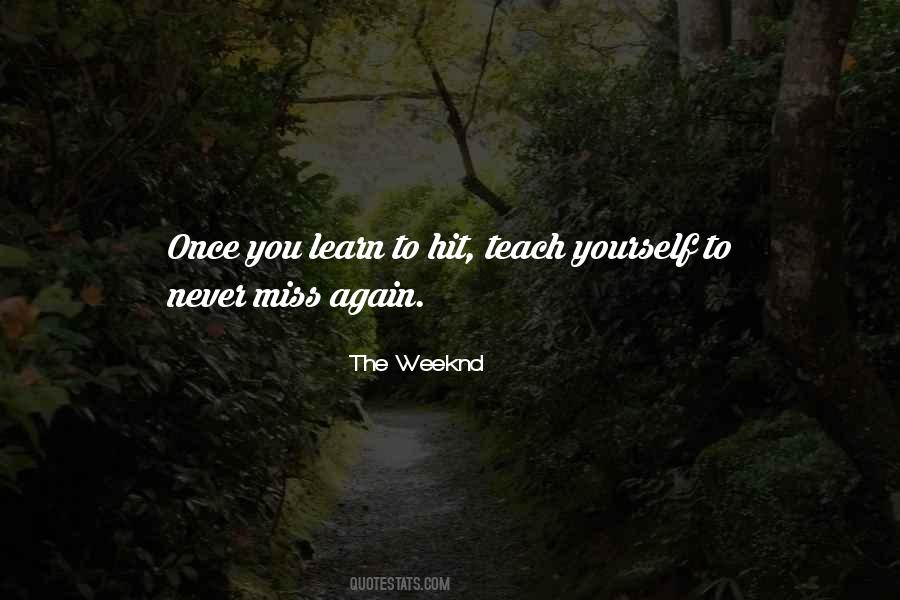 Hit Me Once Quotes #1391481