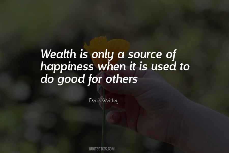 Good Wealth Quotes #270954
