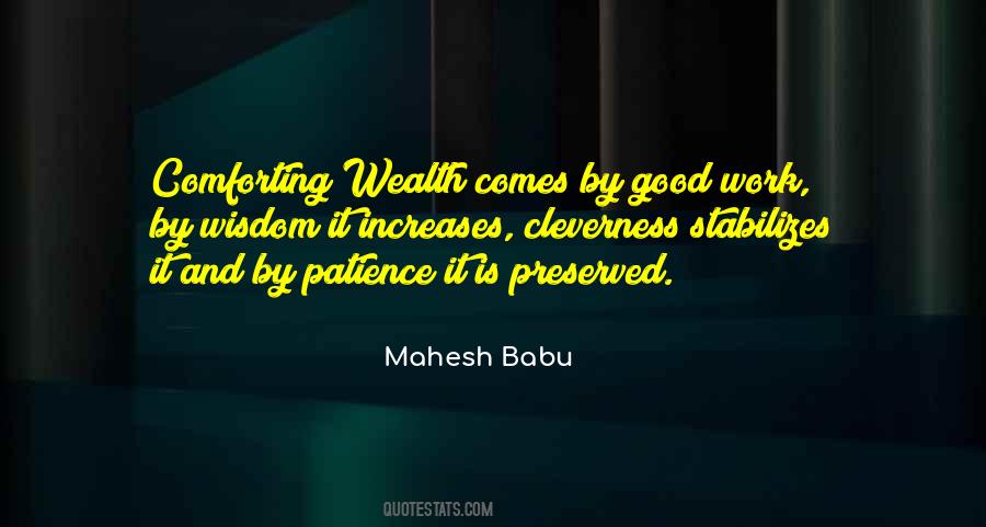 Good Wealth Quotes #272917