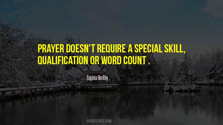 Special Prayer Quotes #23937