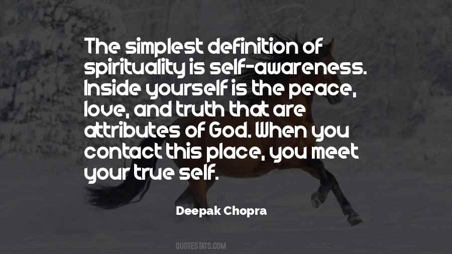Place Of Peace Quotes #997680