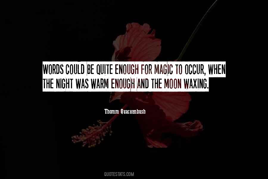 Quotes About The Moon And Magic #37301