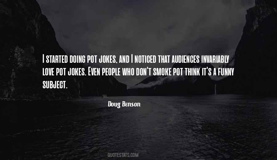 Don't Smoke Quotes #1488336