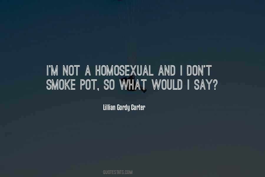 Don't Smoke Quotes #366514