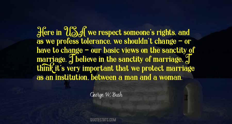 Respect Marriage Quotes #1387286
