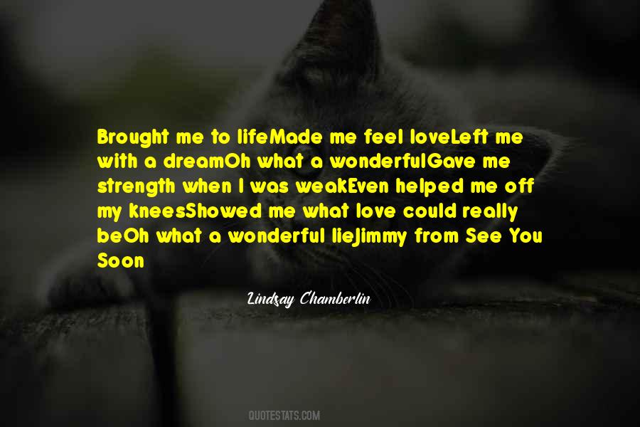 My Love Left Me Quotes #1225703