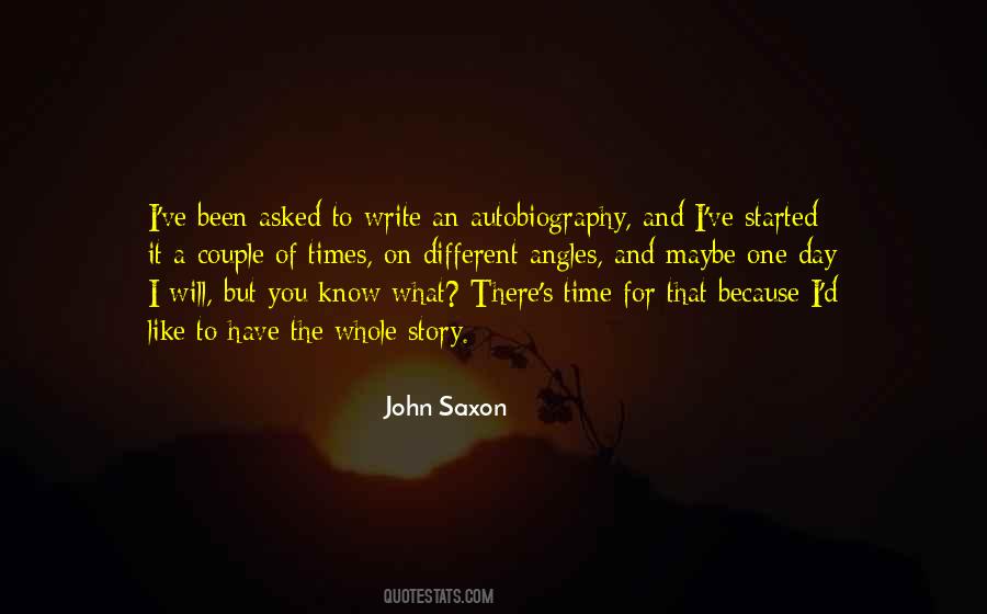 Story Of The Day Quotes #1872886