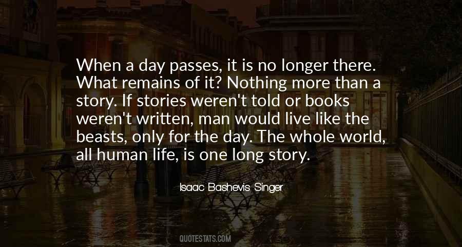 Story Of The Day Quotes #233385