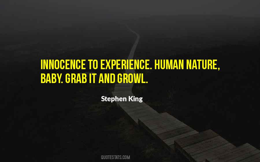 Nature Baby Quotes #1416092