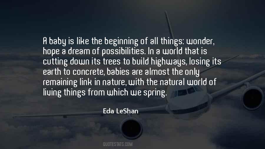 Nature Baby Quotes #1535615