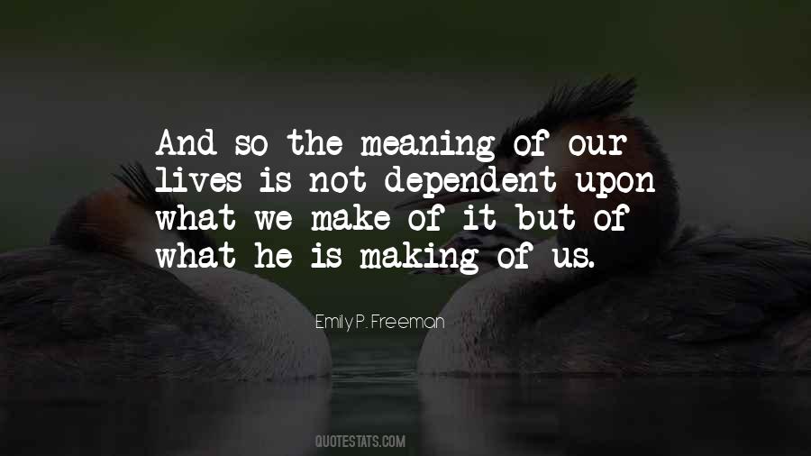 Making Meaning Quotes #812033