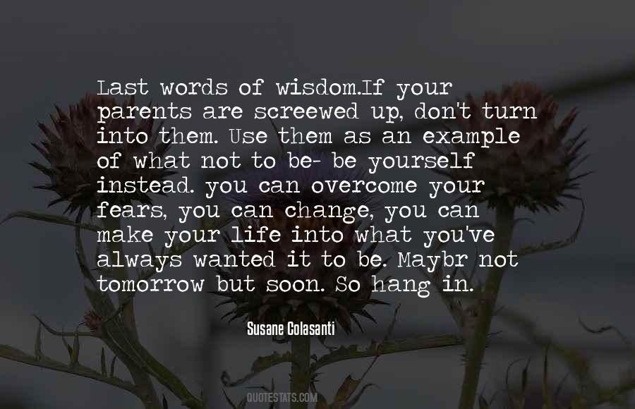Quotes About Change Example #1528614
