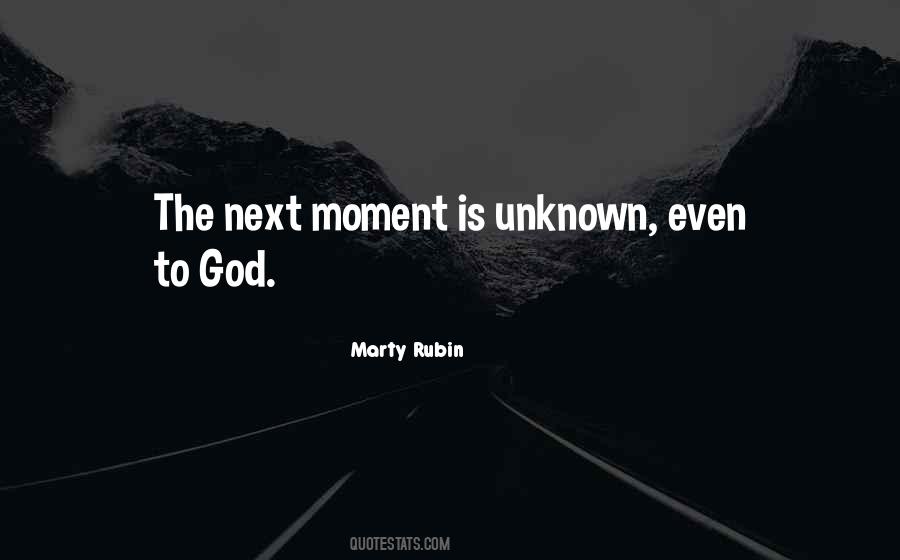 The Future Is Unknown Quotes #142030