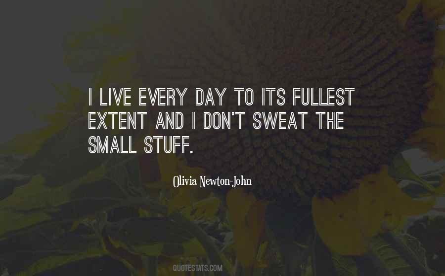 Don't Sweat The Small Things Quotes #671497