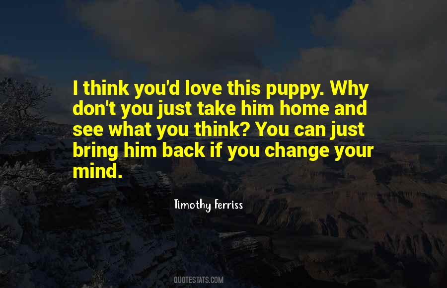 Don't Take Him Back Quotes #548129