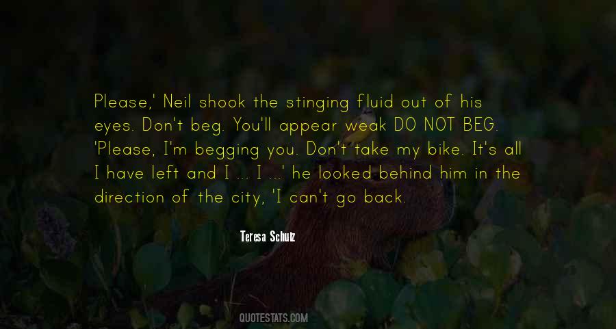 Don't Take Him Back Quotes #871047