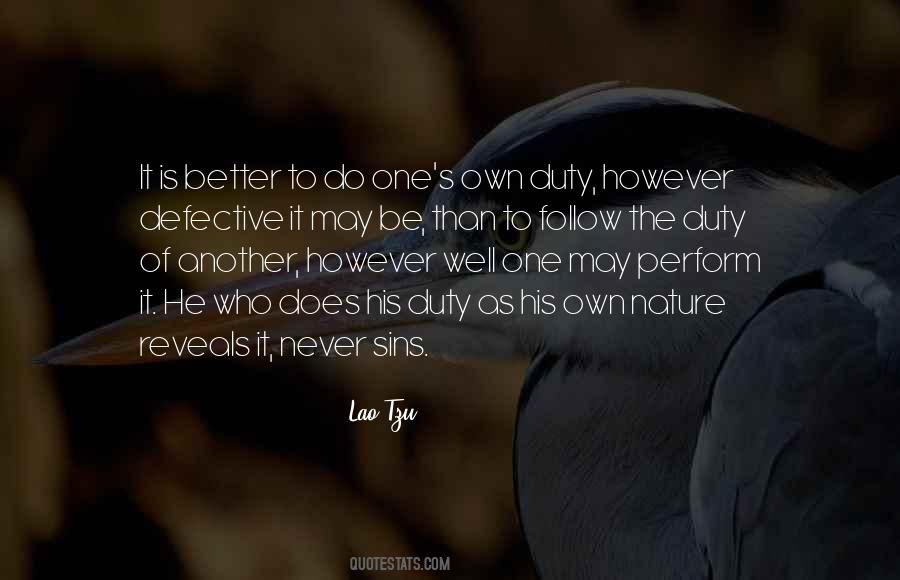 Follow Nature Quotes #1114931