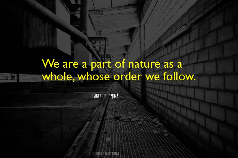 Follow Nature Quotes #909920