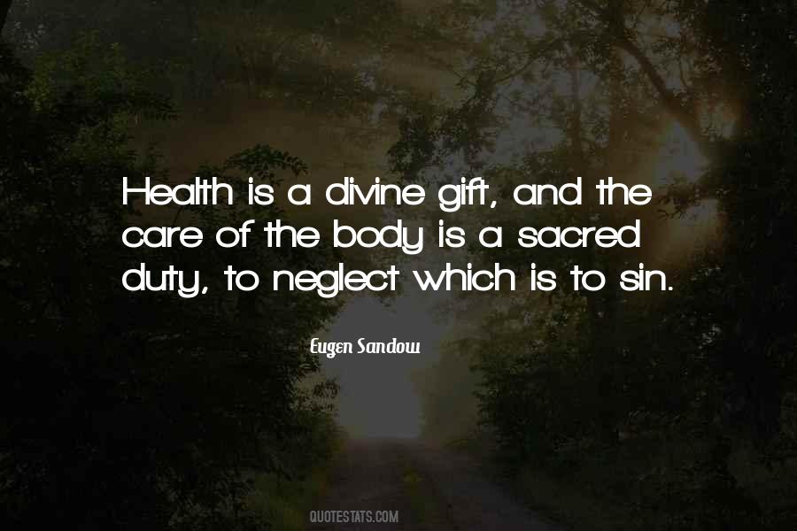 Gift Of Health Quotes #1634050
