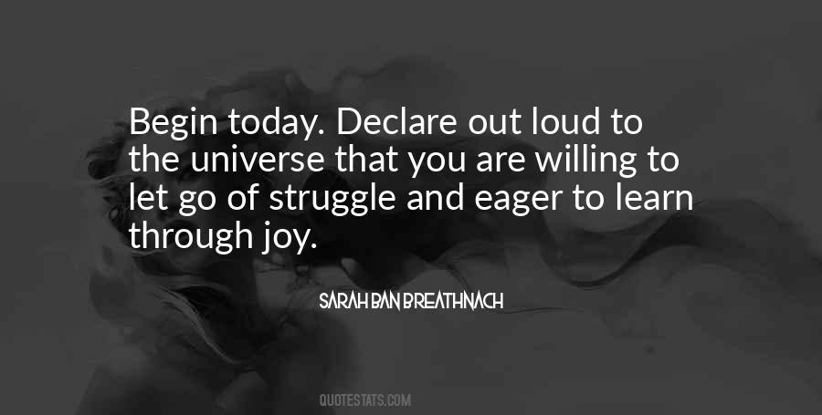 Joy In The Struggle Quotes #1041074