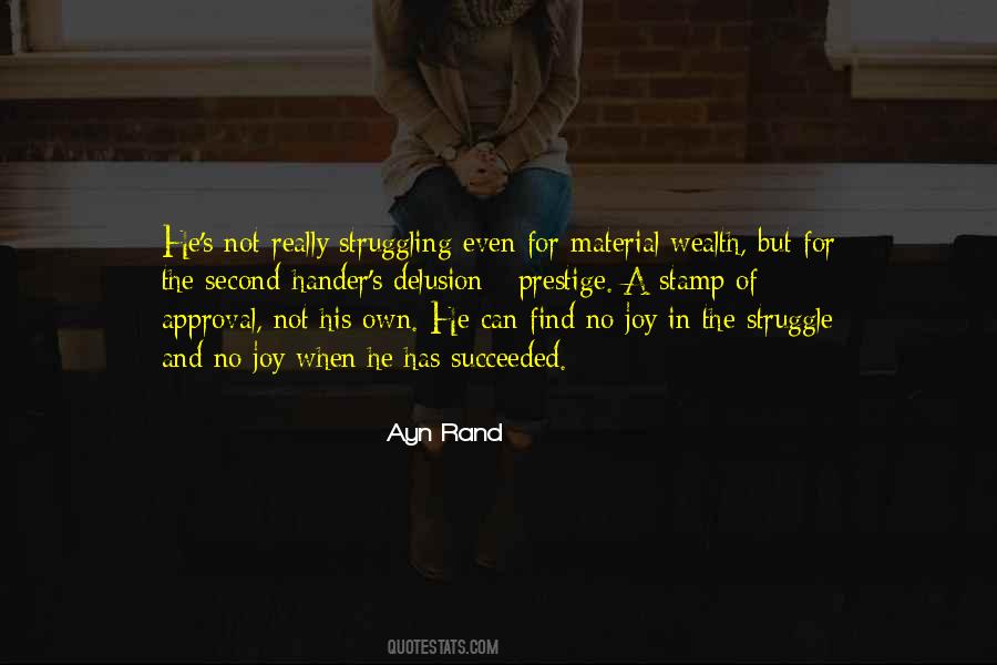 Joy In The Struggle Quotes #1821023