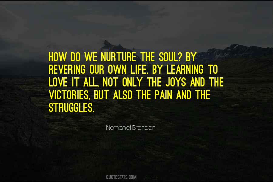 Joy In The Struggle Quotes #250865