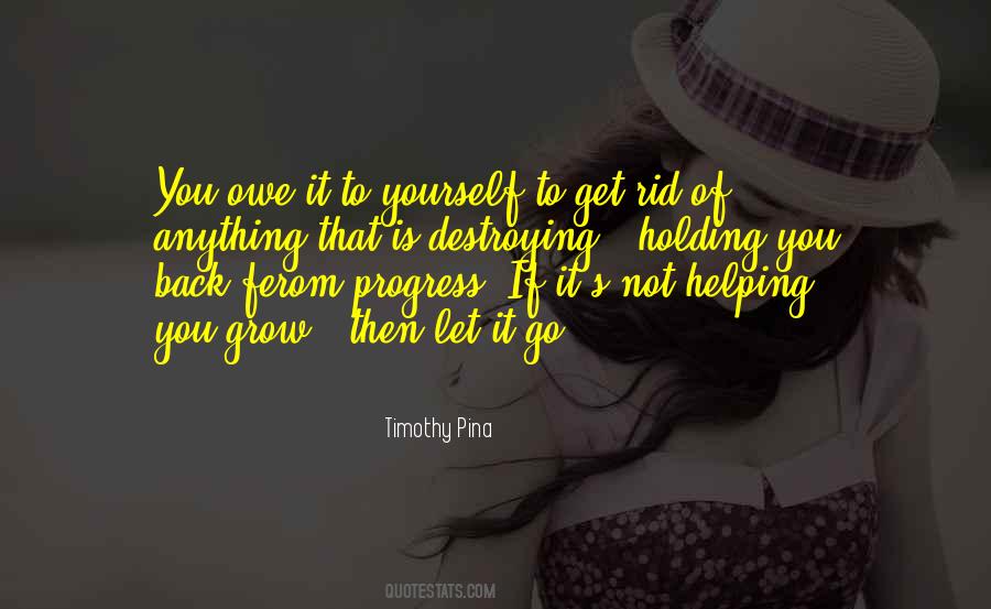 You Owe It To Yourself Quotes #332566