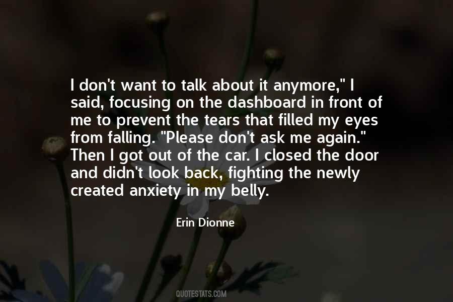 Don't Talk Back Quotes #1785692