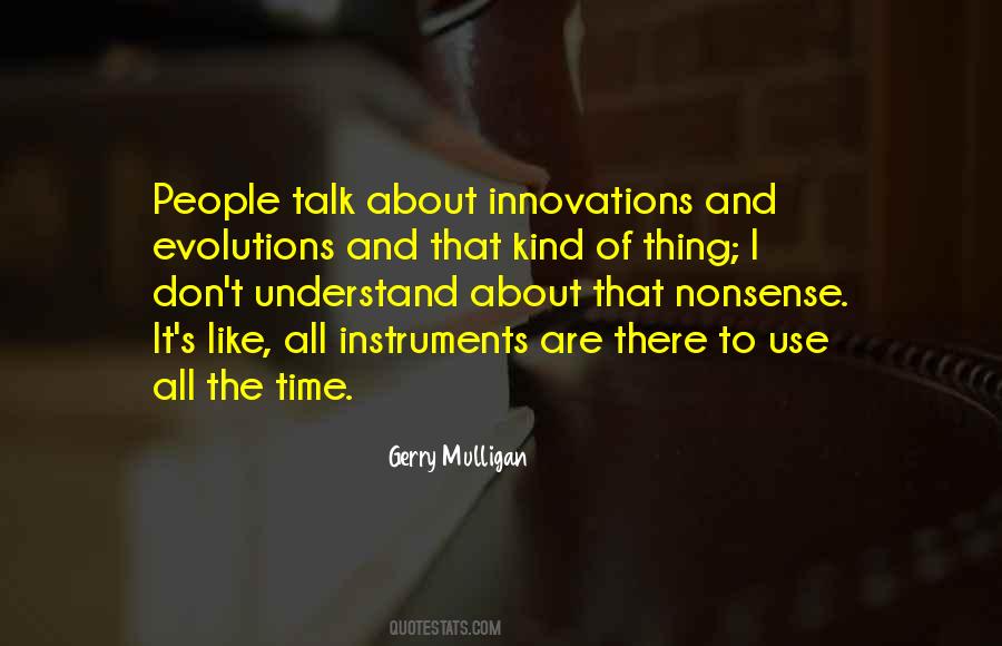 Don't Talk Nonsense Quotes #1038236
