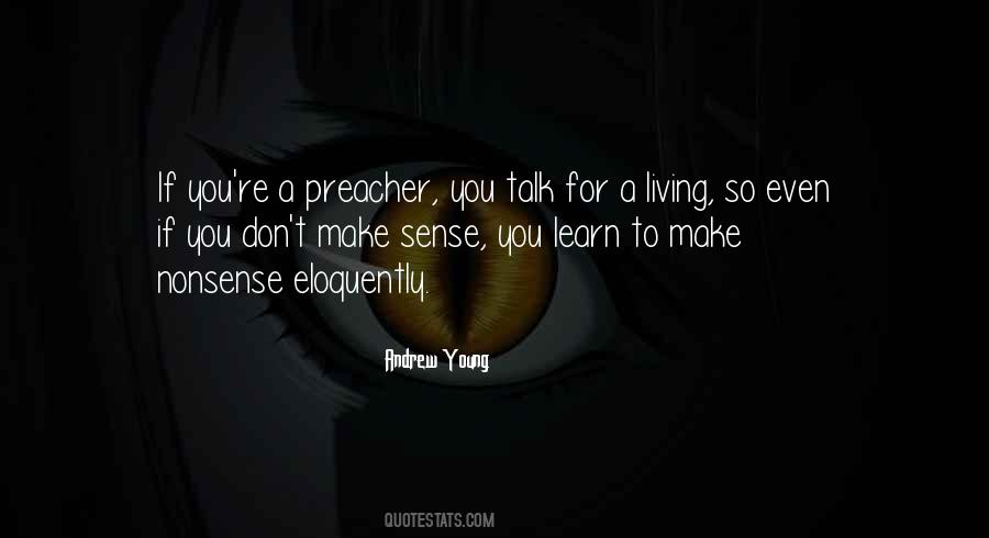 Don't Talk Nonsense Quotes #951691