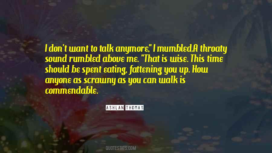 Don't Talk To Me Anymore Quotes #1041236