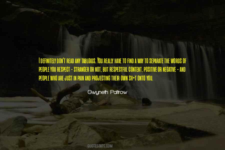 Quotes About You Respect #1112996