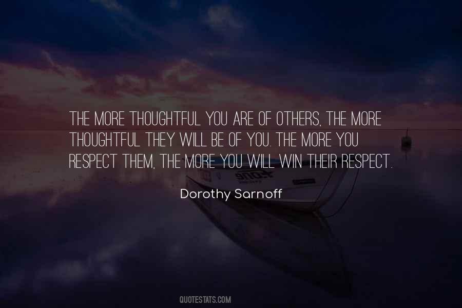 Quotes About You Respect #1755813