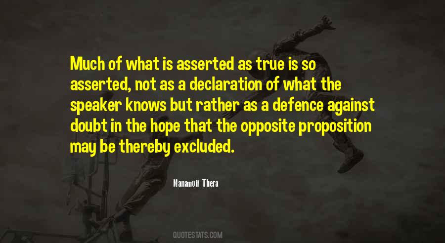 What Is The Opposite Of Quotes #1696254