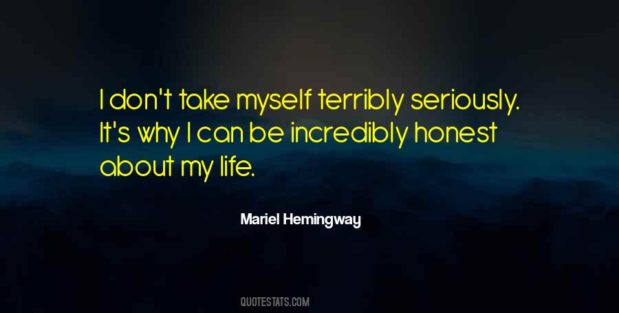 Hemingway Life Quotes #1093027