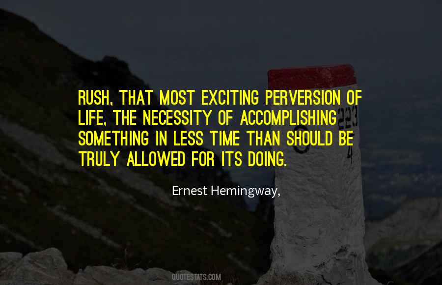 Hemingway Life Quotes #1457297