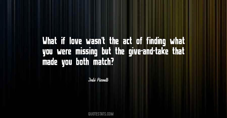 Match Love Quotes #426429