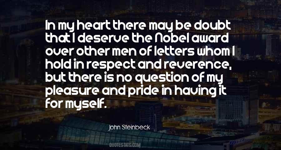 Respect And Pride Quotes #1039628