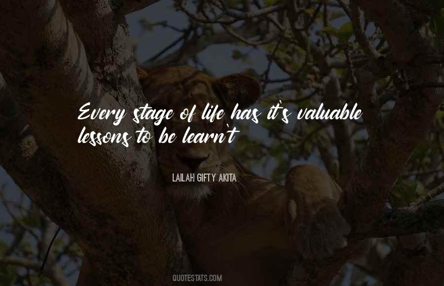 Lessons To Learn In Life Quotes #1068660