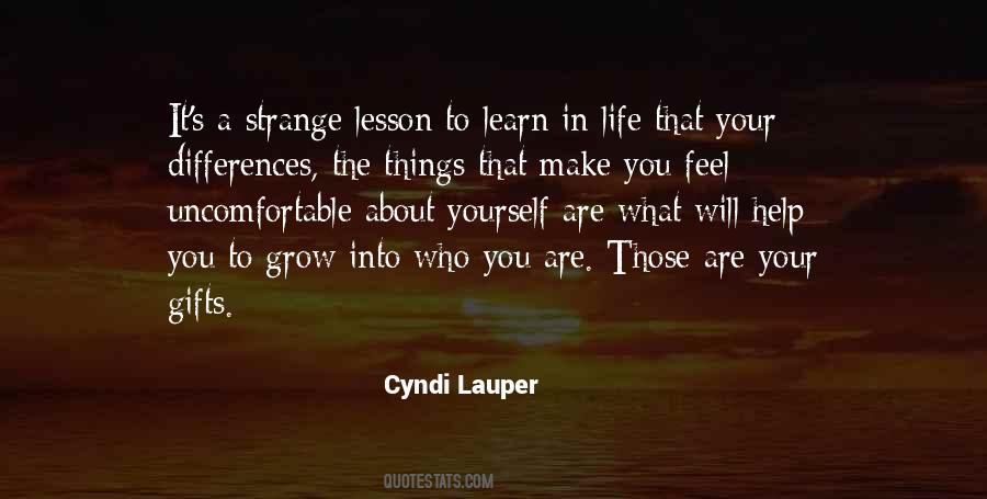 Lessons To Learn In Life Quotes #1572486
